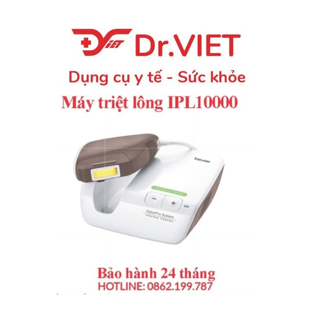 Máy triệt lông IPL10000 sử dụng sung ánh sáng tăng cường làm lông rụng tự nhiên và ngăn ngừa lông mọc trở lại