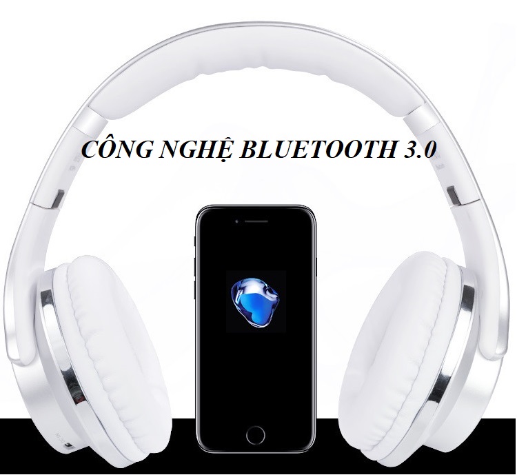 Tai Nghe Chụp Tai Bluetooth  Kiêm Loa Di Động MH.1 Với 4 Chế Độ Nghe Nhạc Cực Đỉnh