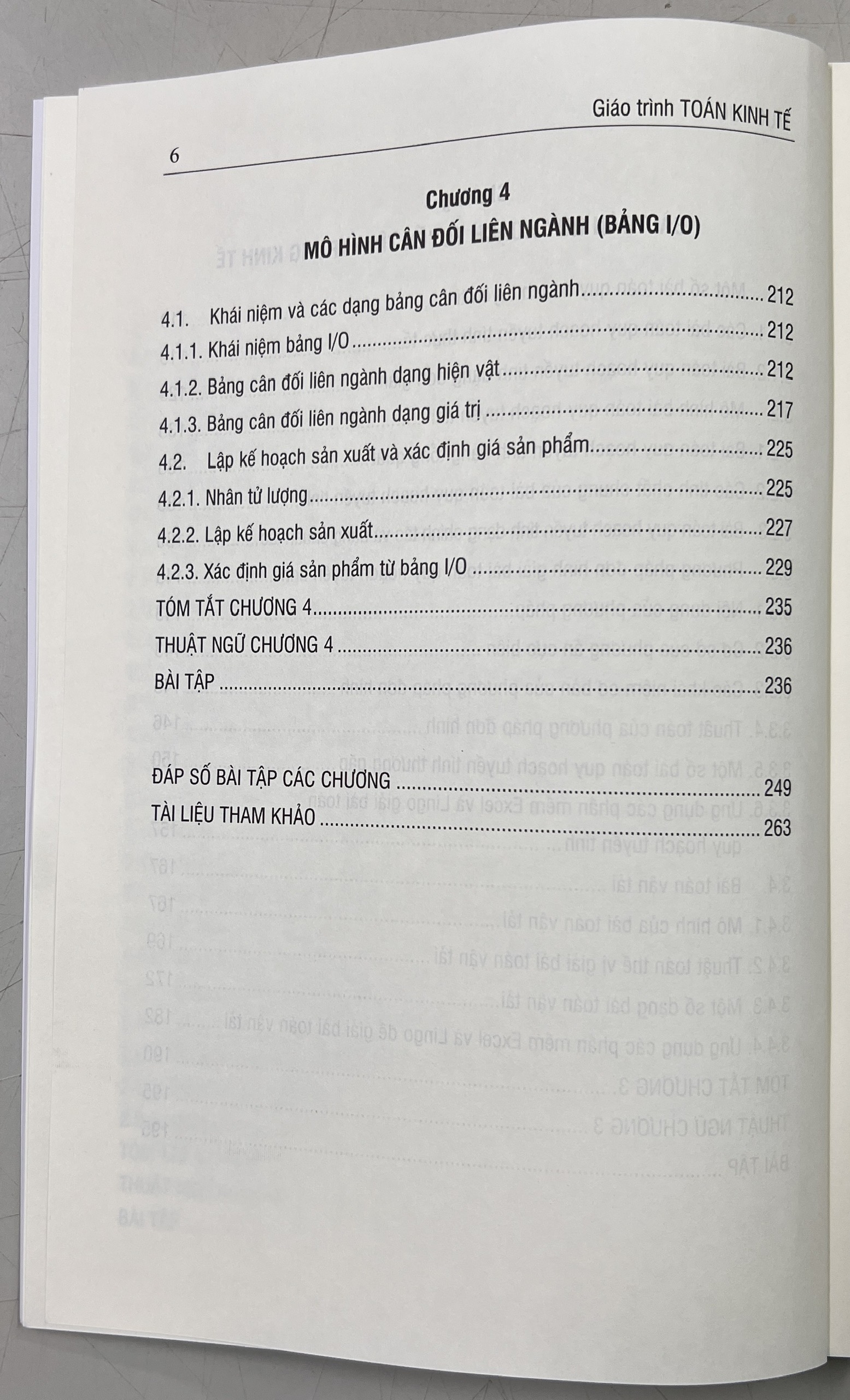 Sách - Giáo Trình Toán Kinh Tế