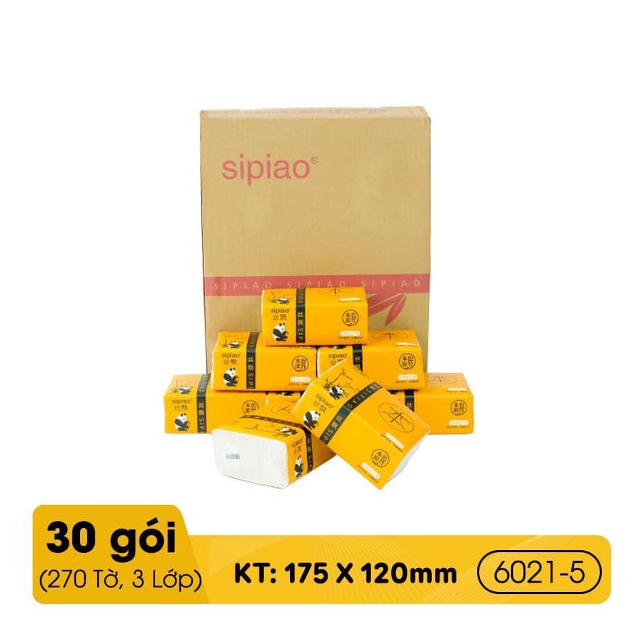 Giấy Sipao 6021-5 bản nội địa (chất lượng cao chiết xuất từ bột trúc, không chất tẩy trắng)