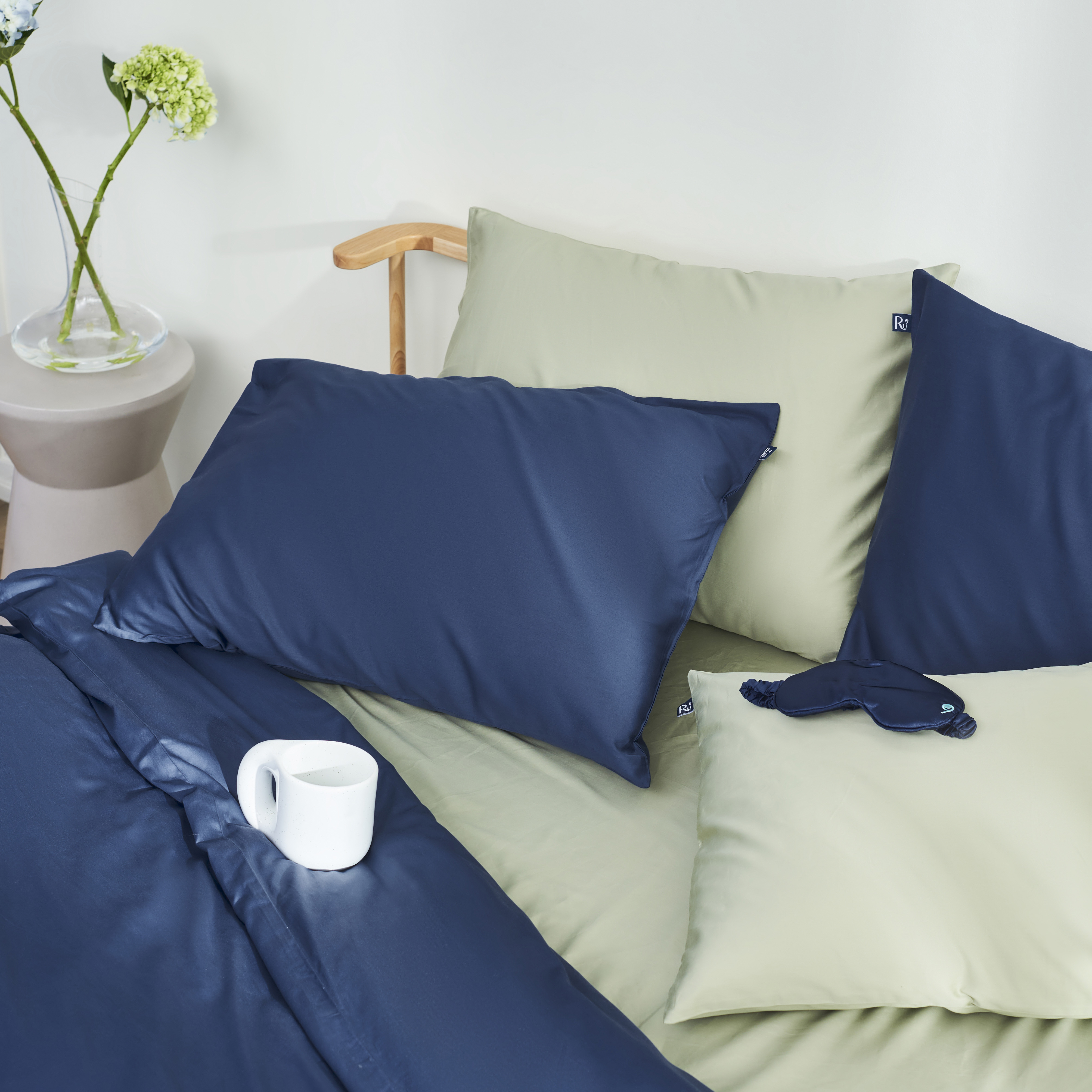 Ga Trải Giường - Vỏ Nệm Lẻ Ru9 Cotton Sateen 100% Tự Nhiên - 6 Kích Thước - 7 Màu Sắc