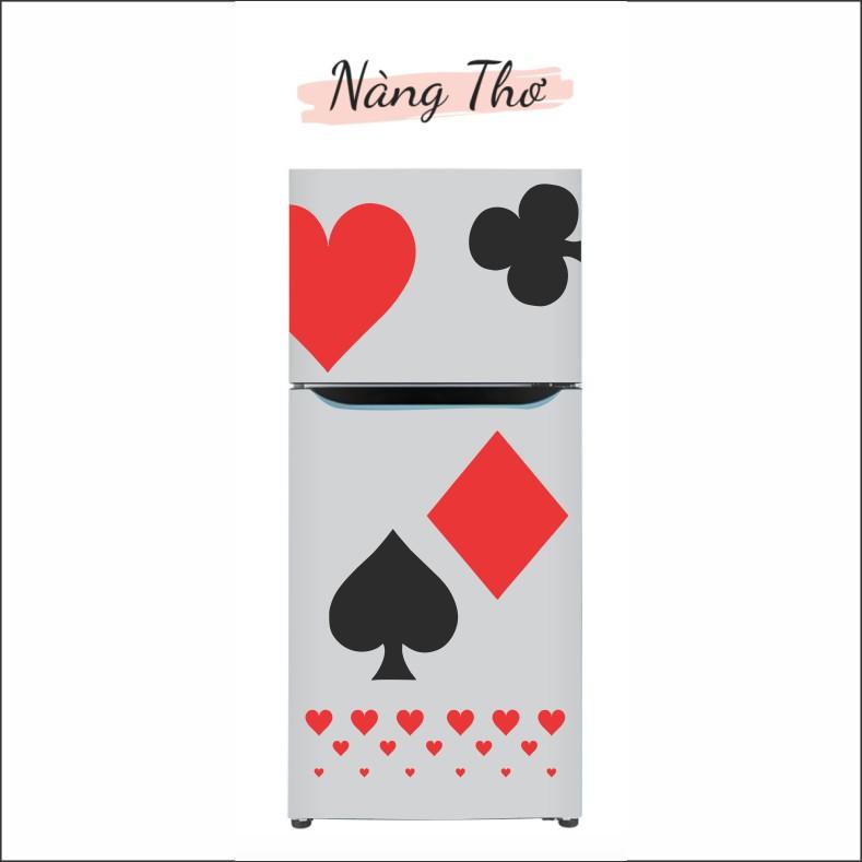Miếng decal dán tủ lạnh Siêu Sáng Tạo
