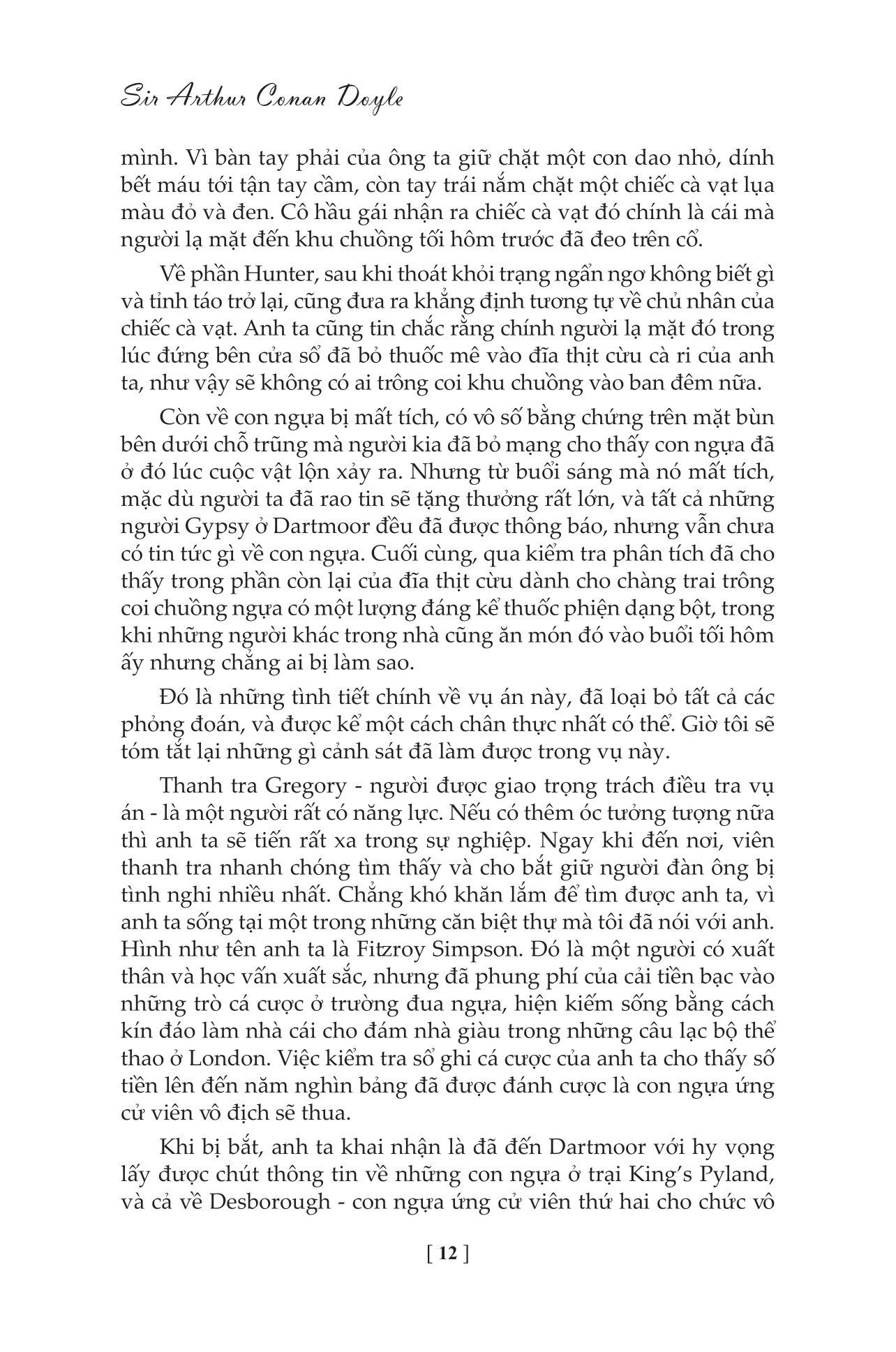 Sherlock Holmes Toàn Tập - Tập 2