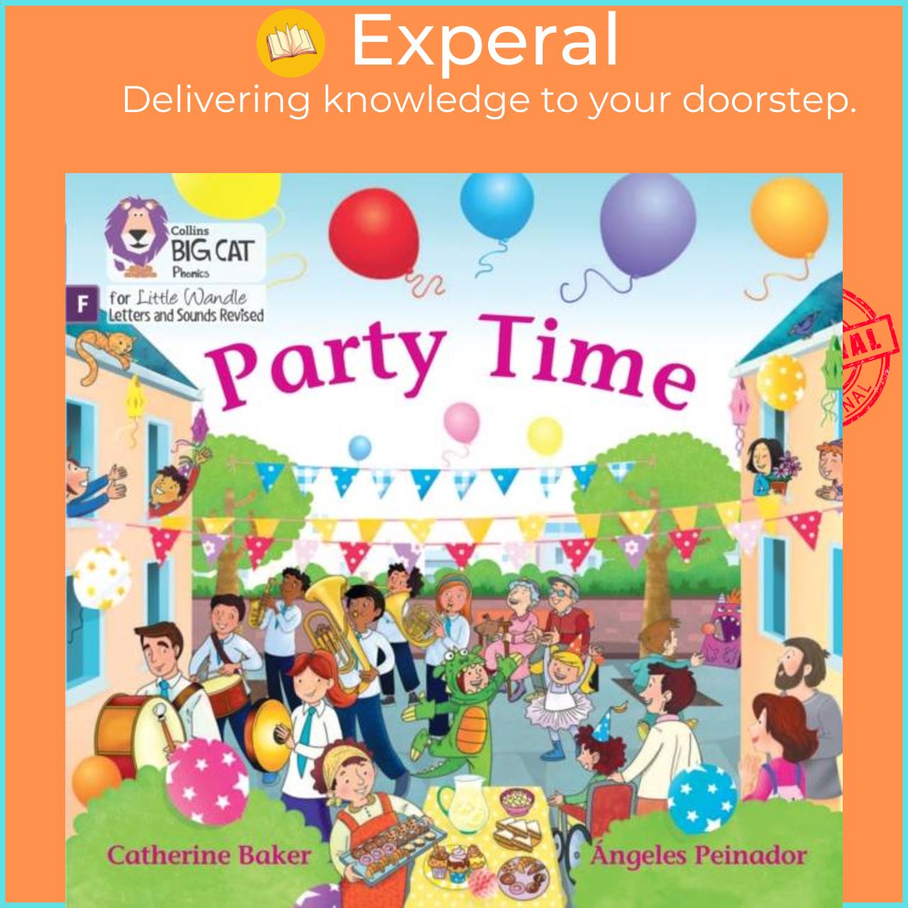Hình ảnh Sách - Party Time! - Foundations for Phonics by Angeles Peinador (UK edition, paperback)