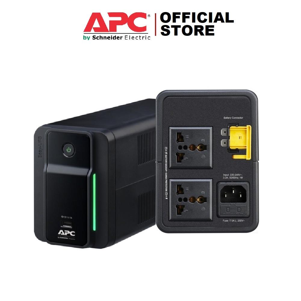 (Có Ắc Quy) Bộ lưu điện UPS APC BVX700LUI-MS 360 Watts / 700VA , USB Charging - Bảo hành 3 năm - Hàng chính hãng