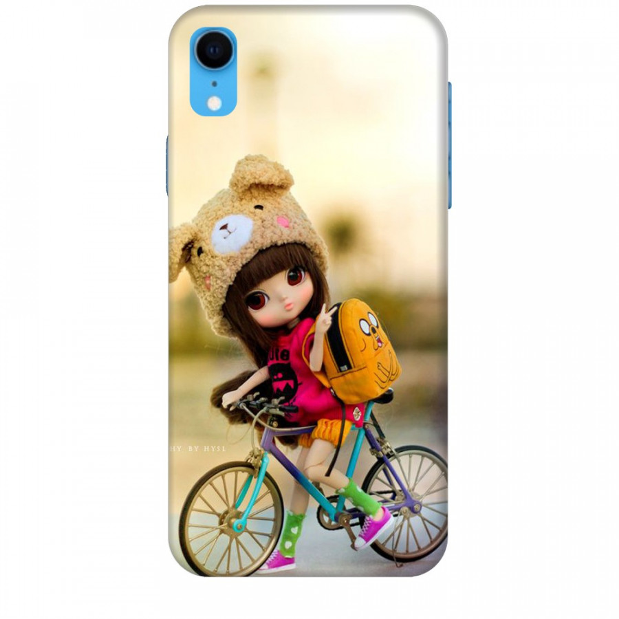 Ốp lưng dành cho điện thoại IPHONE XR Baby anh Bicycle Mẫu 2