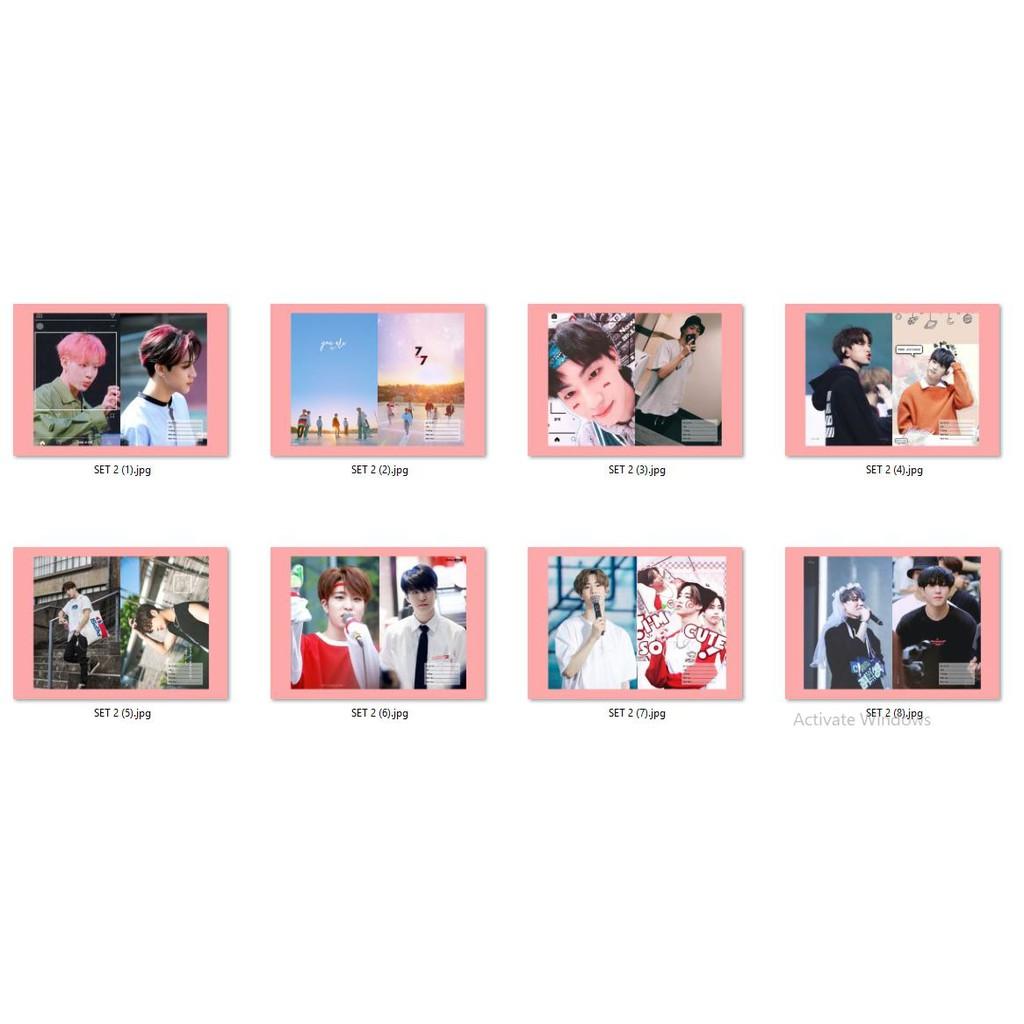 SET 8 BAO VỞ GOT7