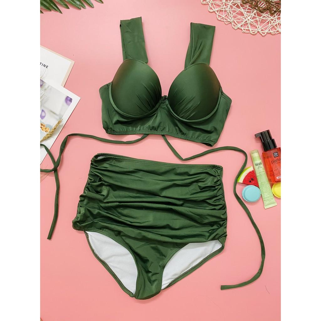 Bikini hai mảnh bản vai to rêu siêu đẹp ( Ảnh chụp thật 100%)