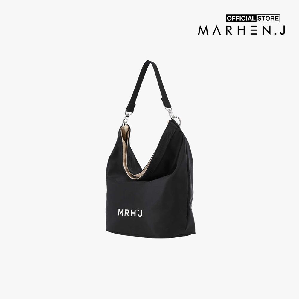 Marhen.J - Túi đeo vai chữ nhật nắp gập Manon MJ22DMANON-BK