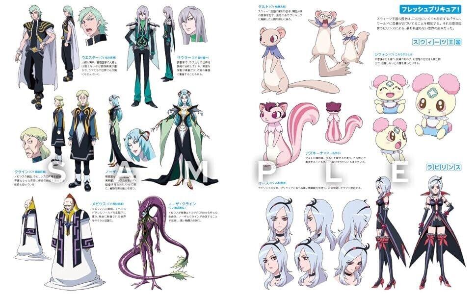 Sách ngoại văn: PreCure 20th Anniversary Characters Book (Japanese Edition)