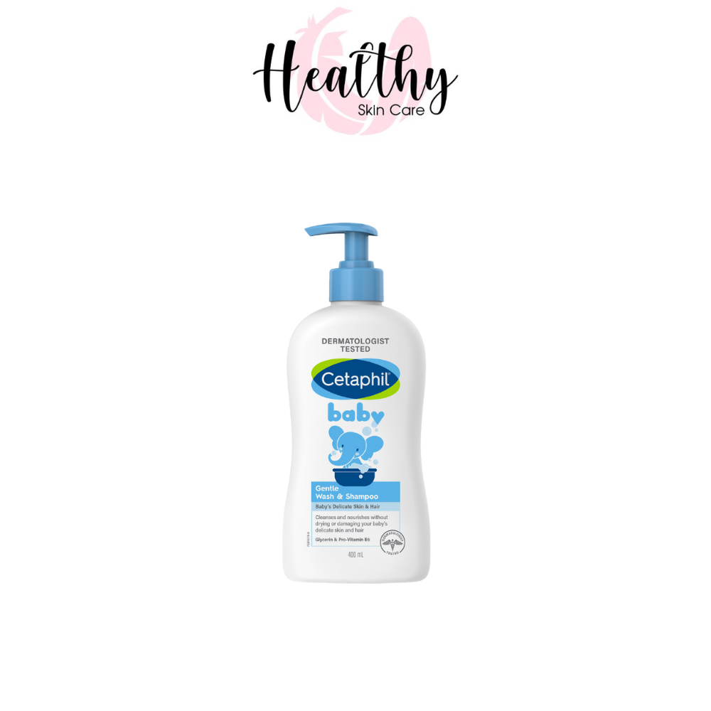 Sữa Tắm Gội Toàn Thân Cetaphil Baby Gentle Wash Shampoo 2 in 1 (400ml)