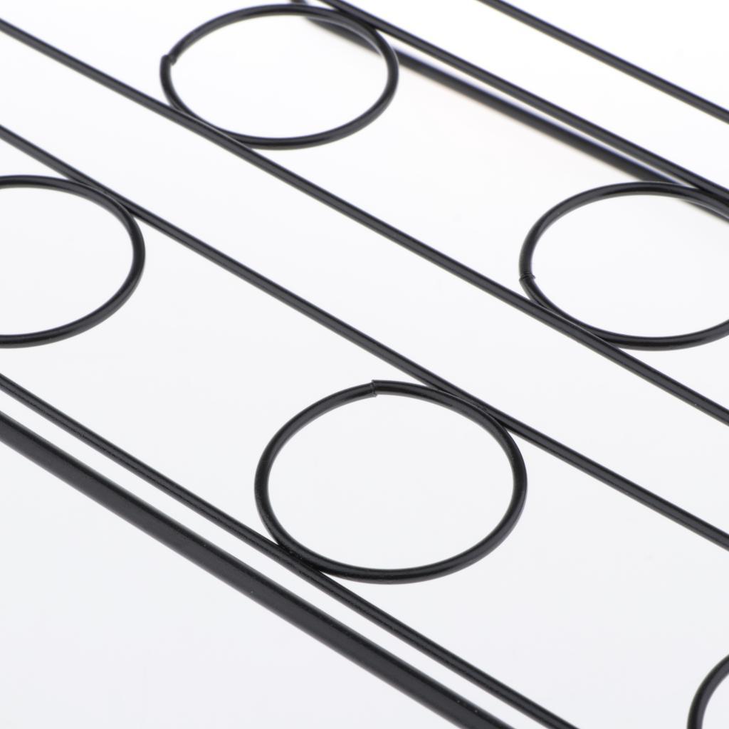 Stainless Steel Cake Cone Baking Rack Ice Cream Cone Stand Holder 12 Slots