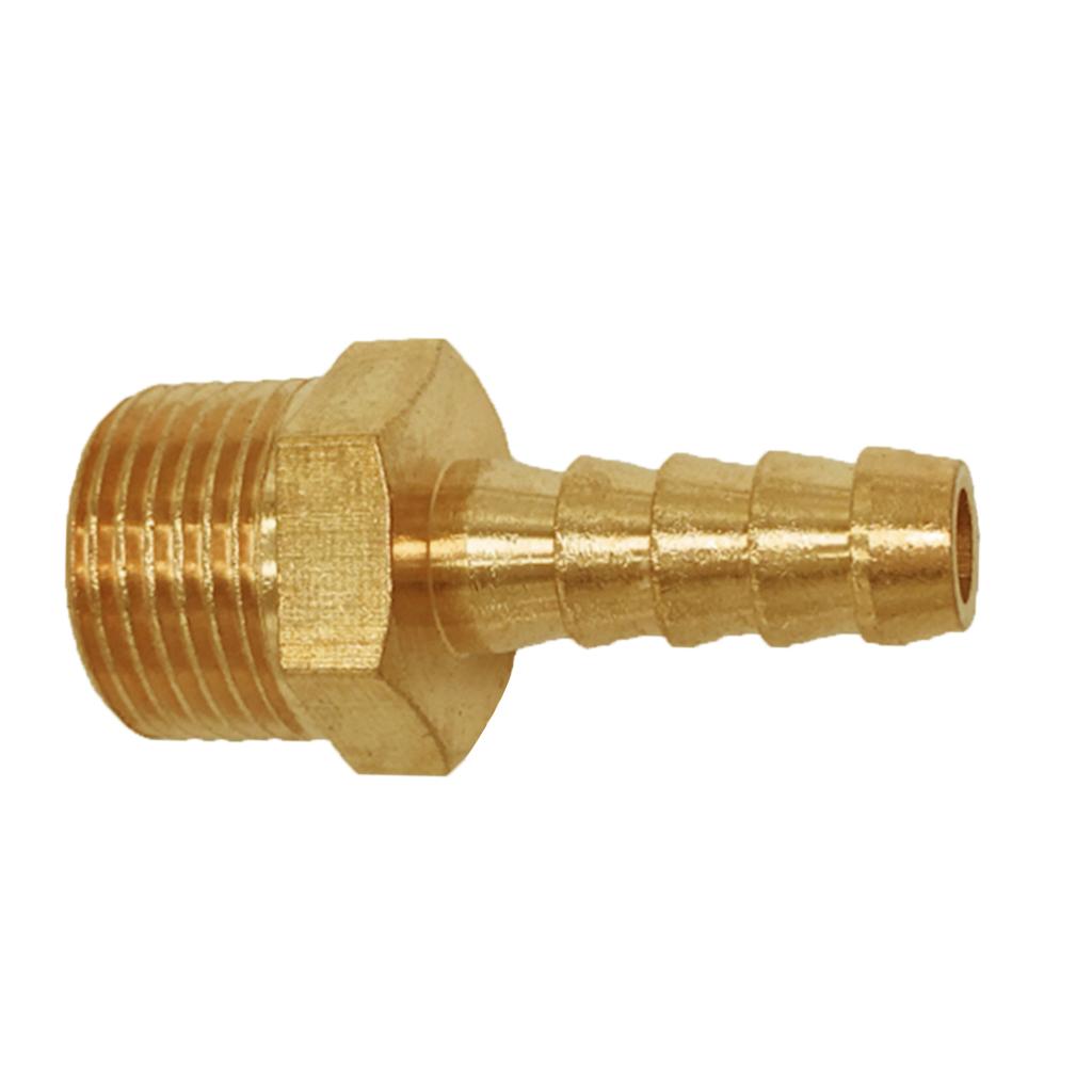 Đồng Nam Đường Chỉ May Vòi Ống năm 3/8  Nam Ống Bộ Kết Nối DN10x8mm