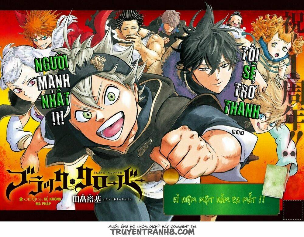 black clover - pháp sư không phép thuật chapter 52 3