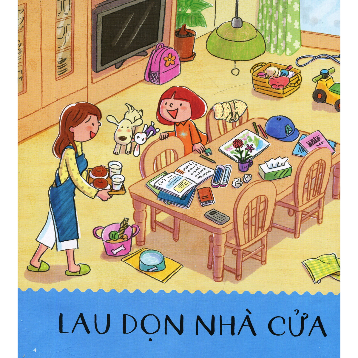 Em Làm Việc Nhà - Ehon Kỹ Năng Sống