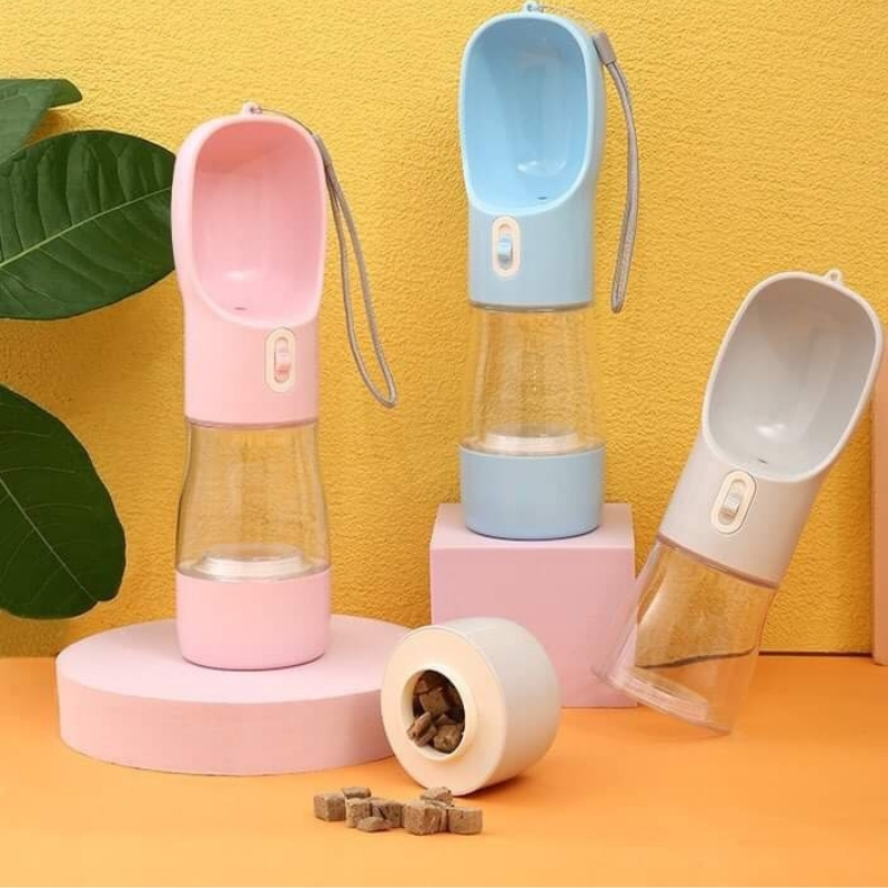 Binh Nước Du Lịch Cầm Tay Tiện Lợi Cho Thú Cưng