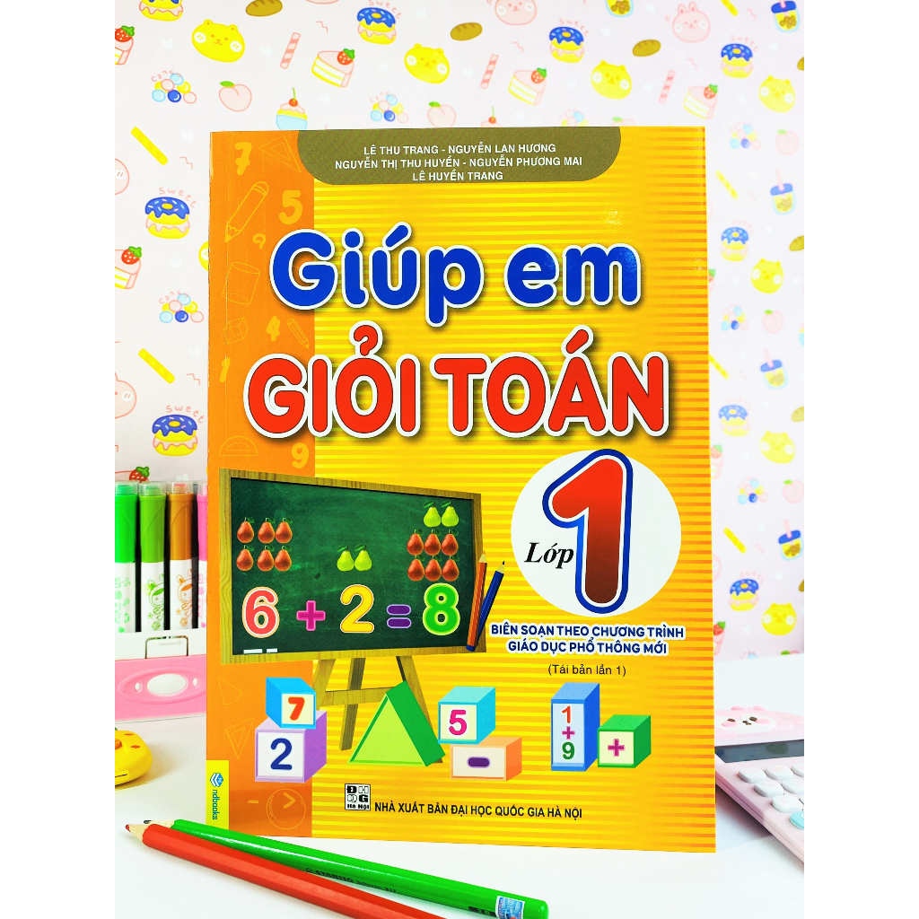 Sách - Giúp Em Giỏi Toán Lớp 1 - Biên soạn theo chương trình GDPT mới