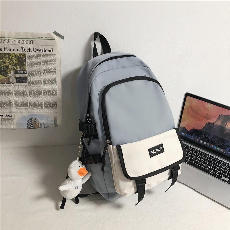 Balo cỡ lớn FASHION cực cool ngầu - Cặp sách đi học chống nước phong cách cho cả nam nữ - Quà tặng ý nghĩa BL130