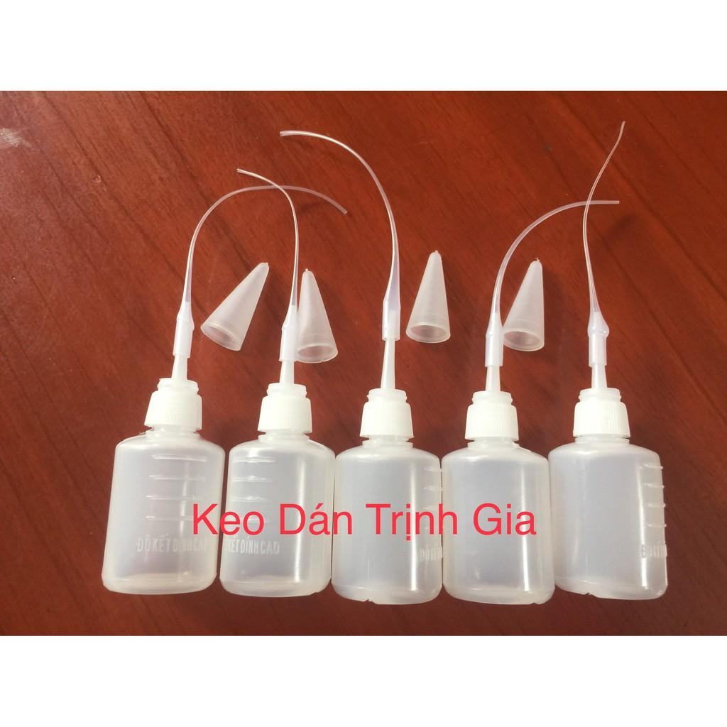 10 Bình Nhựa Rỗng Dung Tích 30ml -Giống Hình