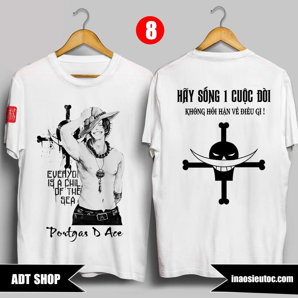 HOTBST áo phông One Piece in hình đẹp Mẫu Áo in hình Luffy Gear 4 giá cực rẻ