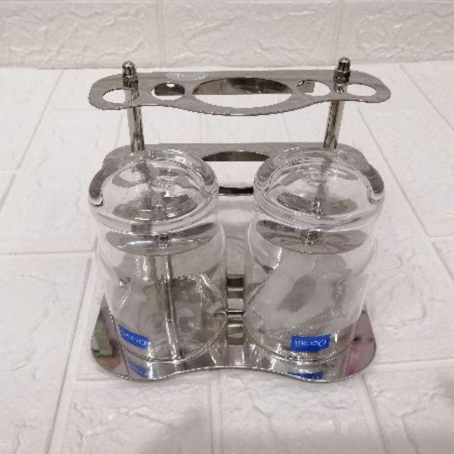 Kệ ly đánh răng Inox 304
