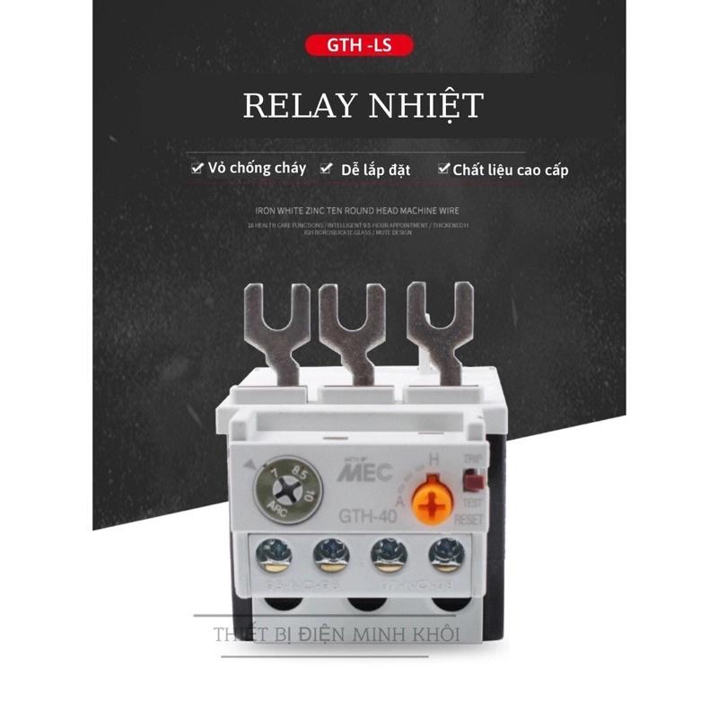 Rơ Le Nhiệt LS GTH Nhiều Dải Dòng, relay nhiệt gth ls Cho Khởi Động Từ