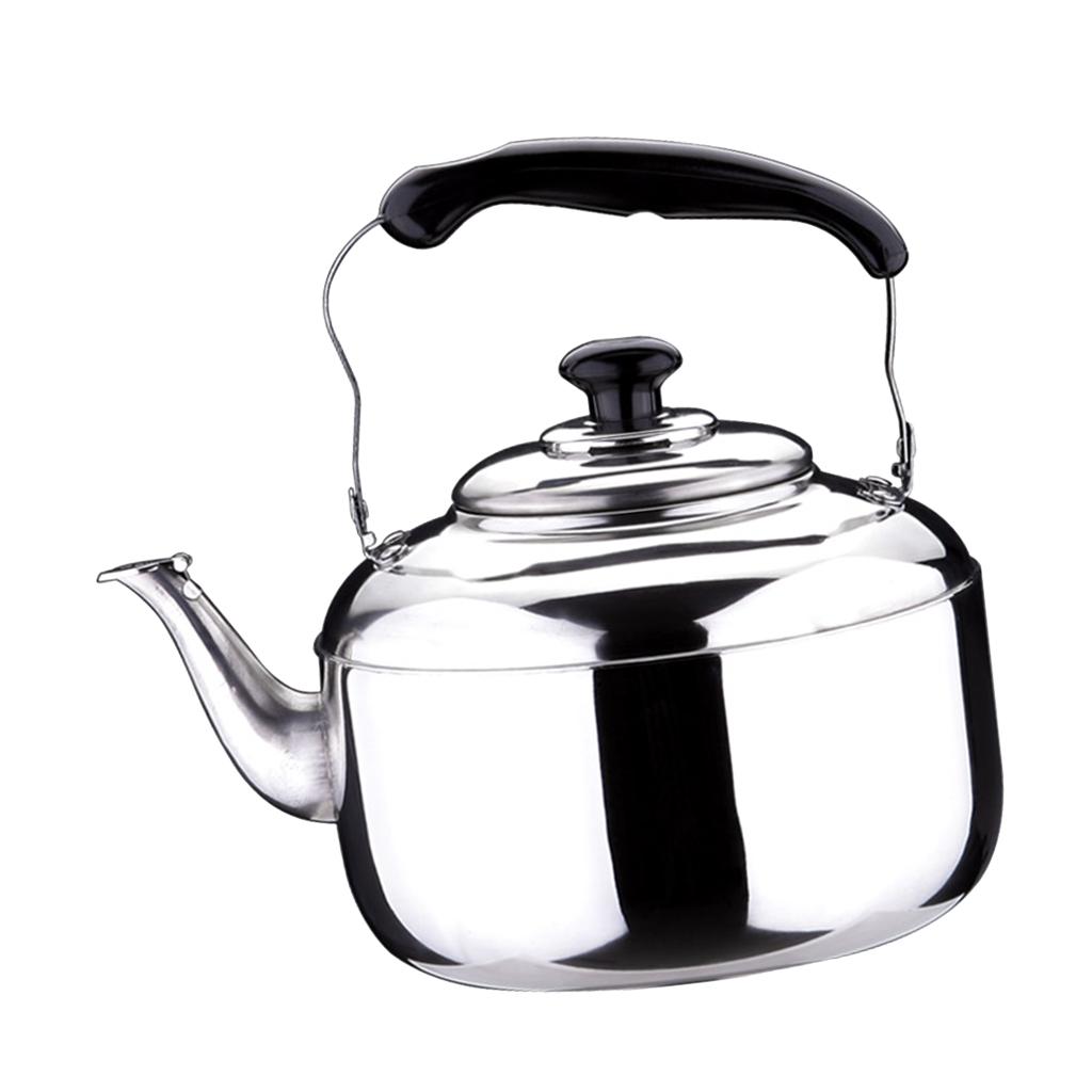 2x Whistling Tea Kettle Stainless Steel Teapot Water Coffee Fast Boiling 4L