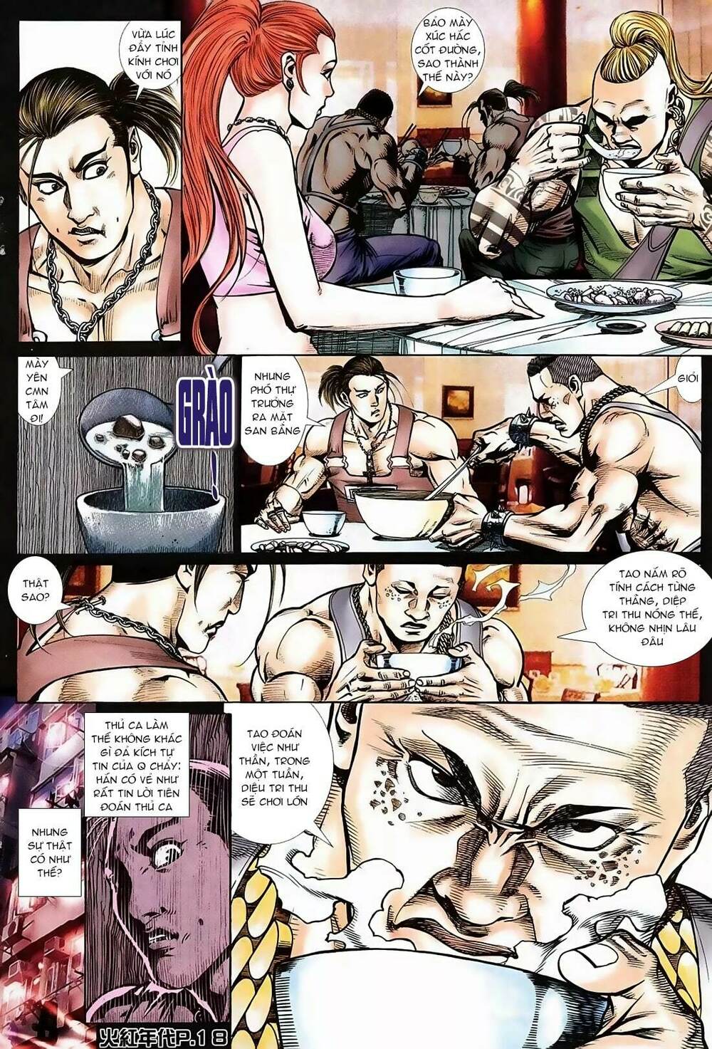 hỏa hồng niên đại hắc cốt đường chapter 124 15