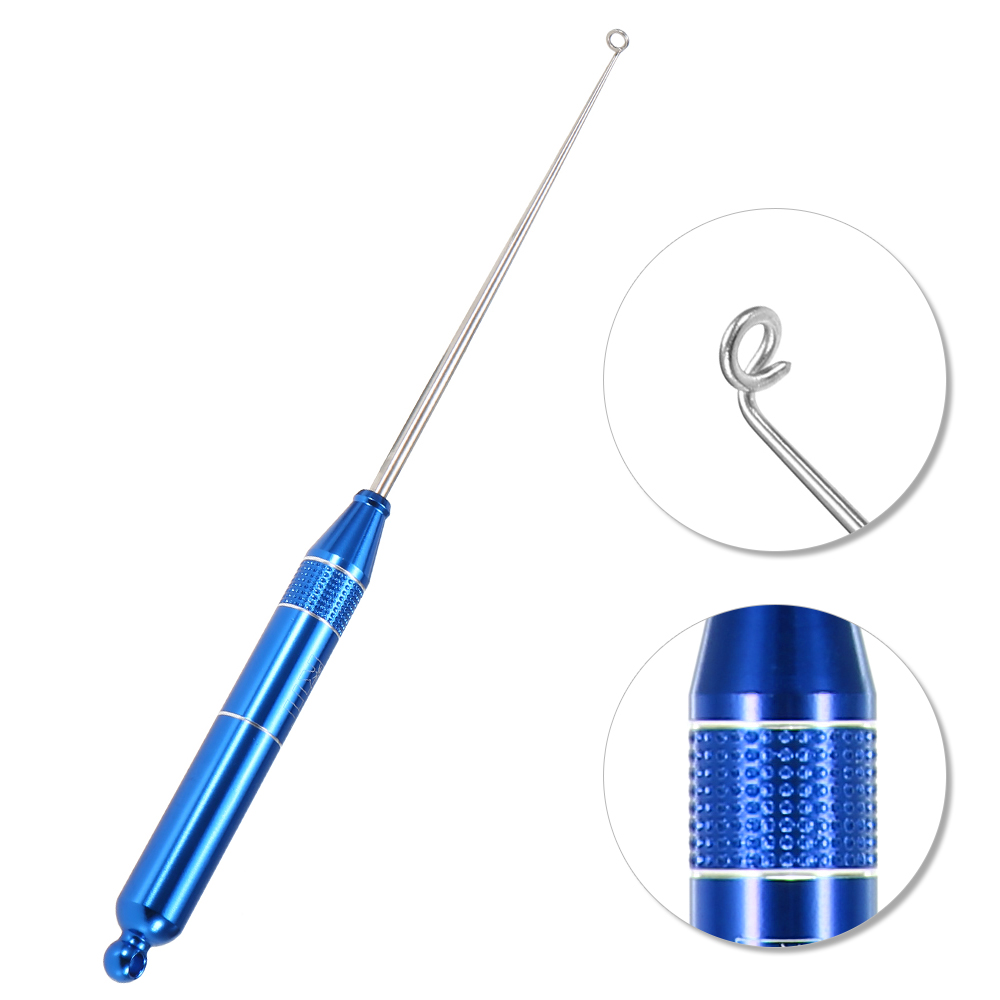 Dụng cụ loại bỏ lưỡi câu cá với tay cầm bằng nhôm dài 6.8 inch