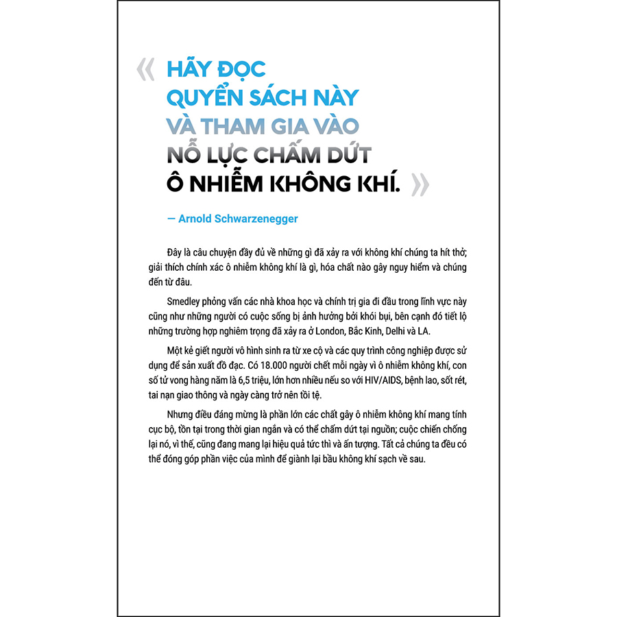 Giành Lại Không Khí Sạch - Sự Khởi Đầu Và Kết Thúc Của Ô Nhiễm Khí Quyển (Tái Bản Lần 1)