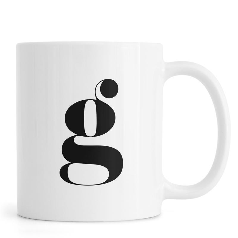 Ly Cốc Sứ Cao Cấp hình G Letter