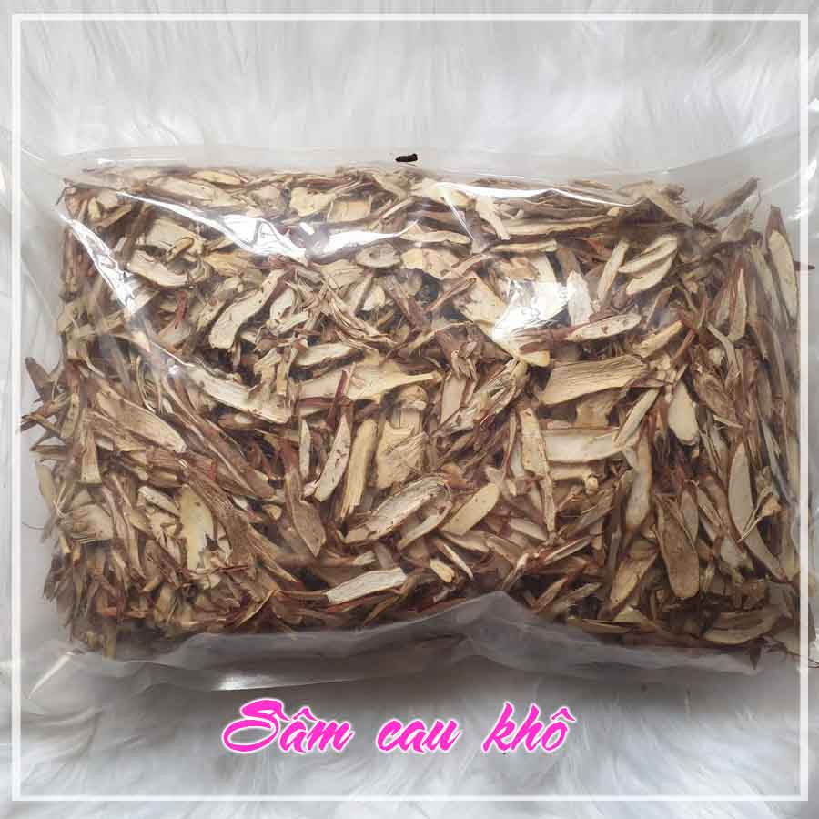  1kg Sâm Cau đỏ khô sạch sắt lát