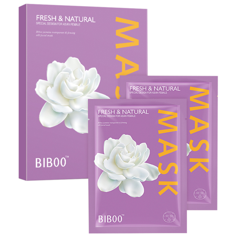 Mặt nạ lụa trị mụn Biboo (25ml x 5)