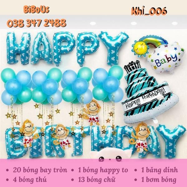 Set Sinh Nhật Khỉ