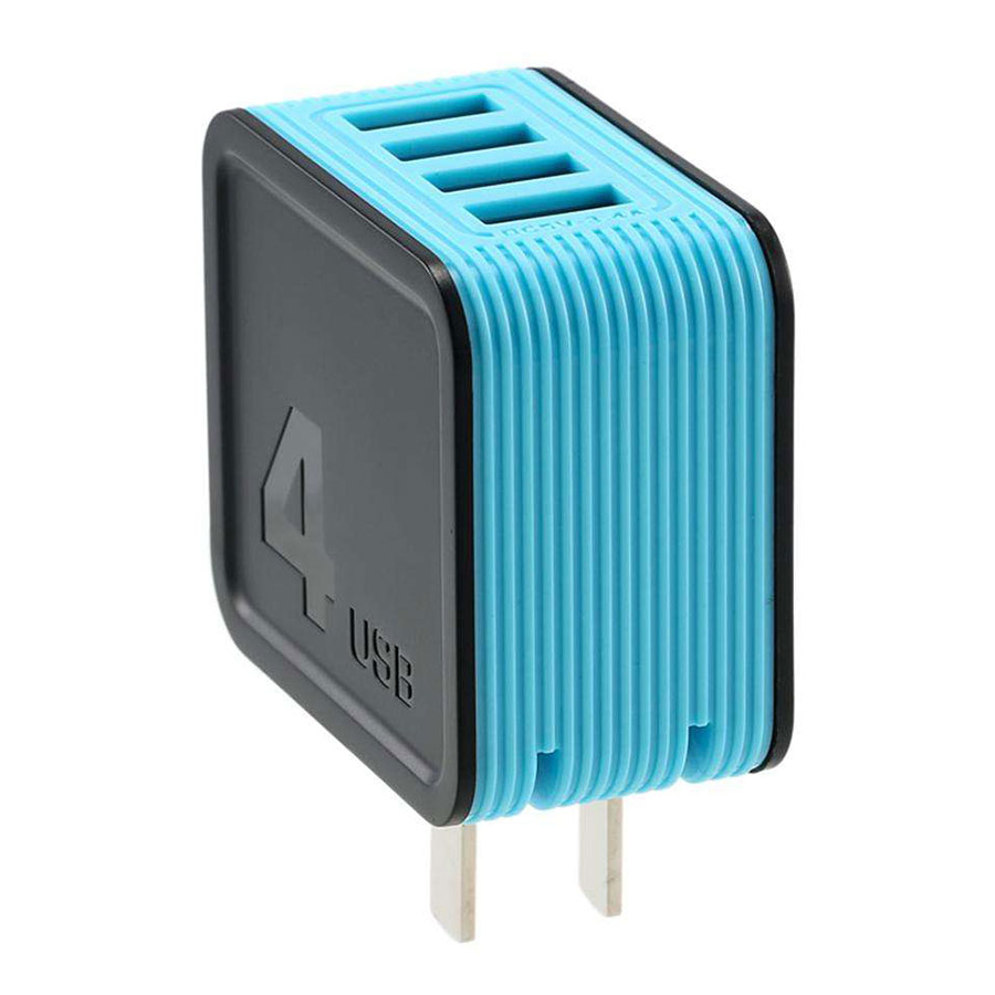 Adapter Sạc 4 Cổng USB 3.4A Remax RP-U41