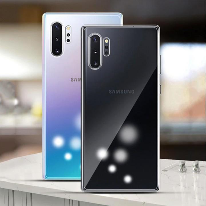 Ốp lưng dẻo silicon trong suốt dành cho SAMSUNG GALAXY NOTE 10 PLUS