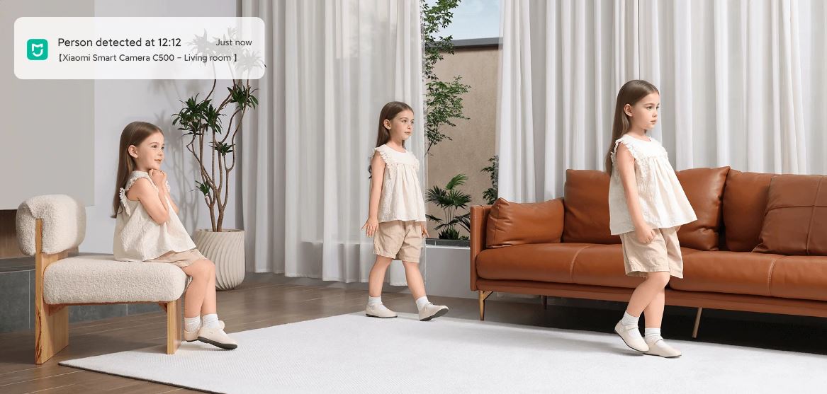 Camera quan sát Xiaomi Smart C500 xoay 360° 3,5K UHD Bản quốc tế - GiaPhucStore | Hàng Chính Hãng