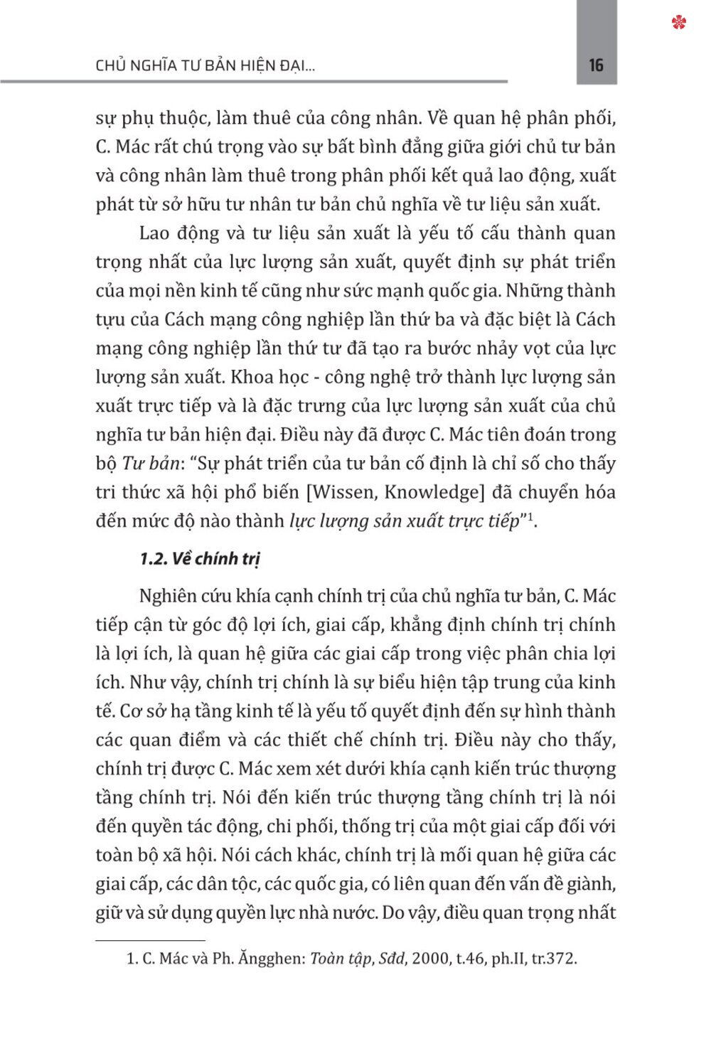 Chủ nghĩa tư bản hiện đại vai trò, tác động đến tiến trình phát triển và định hướng chính sách của Việt Nam - bản in 2025