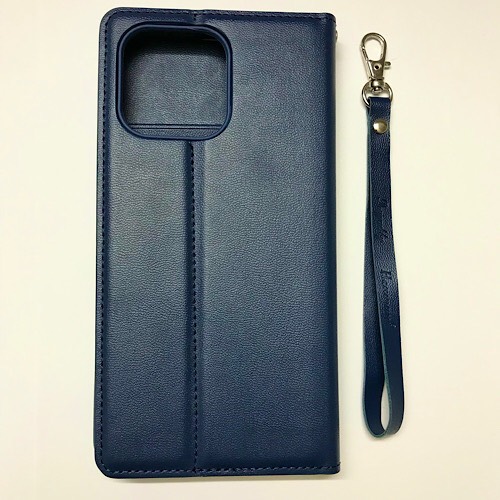 Bao da cho iPhone 15 Pro Max hiệu HanMan Skin Wallet Card Holder Chống sốc - Hàng nhập khẩu