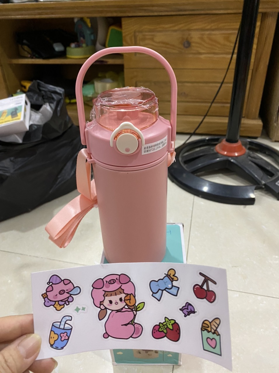 Bình Giữ Nhiệt Inox 304 - Bình Giữ Nhiệt Siêu Bền Cute Lạc Lối 800ml