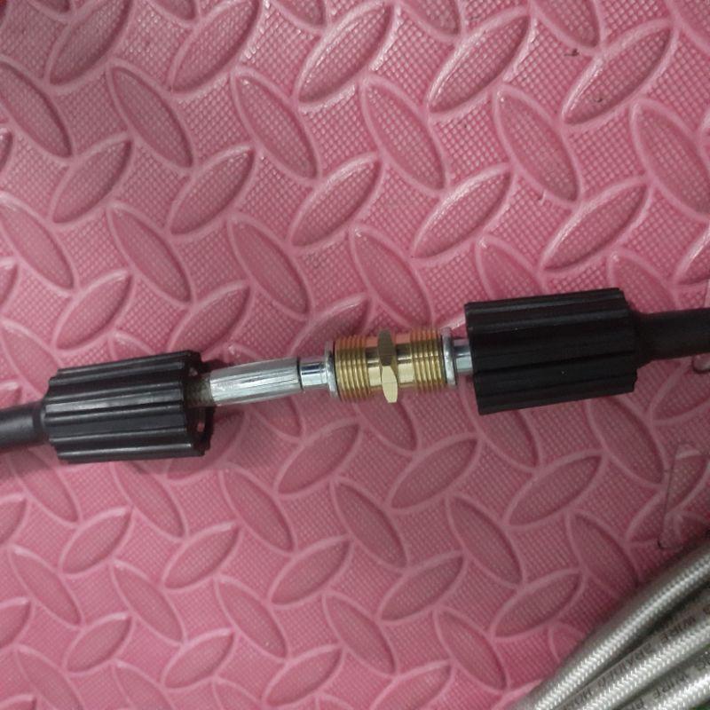 Nối dây rửa xe ren 22mm