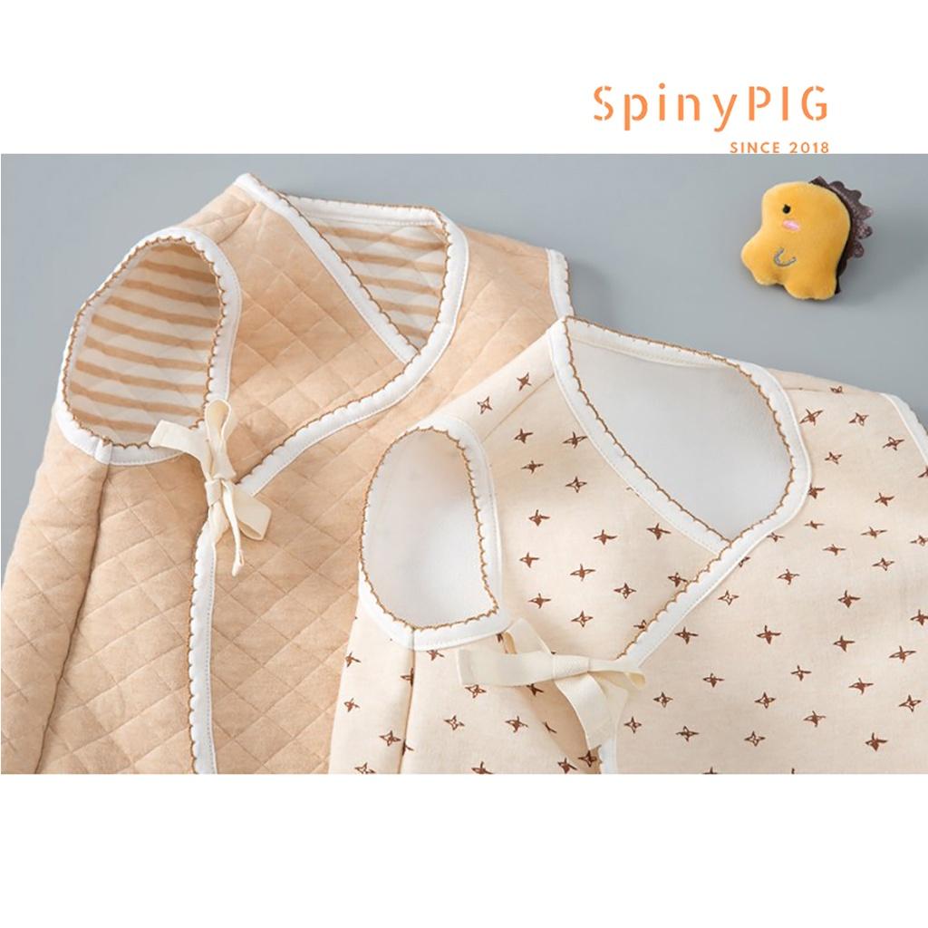Áo gile cho bé 0-3 tuổi trần bông cotton không chất tẩy nhuộm mềm mại cho bé trai bé gái mùa đông