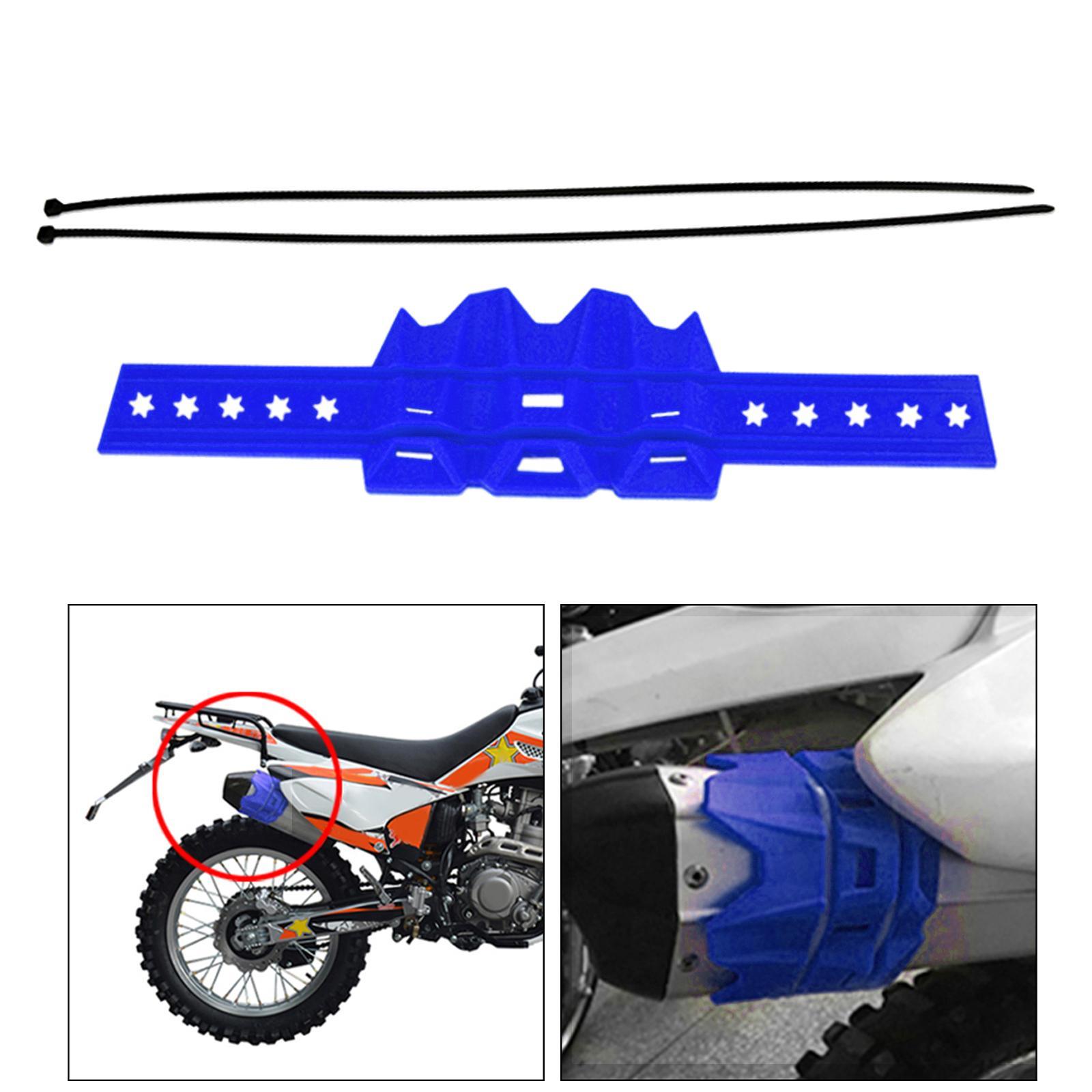 2x2 Stroke 4 Stroke Motorcycle Exhaust Protector Guard for Motorcycle