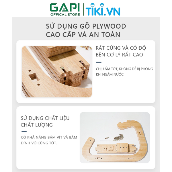 Ghế quỳ điều chỉnh tư thế ngồi chống gù lưng và giảm đau mỏi cột sống lưng thương hiệu GAPI - GP255