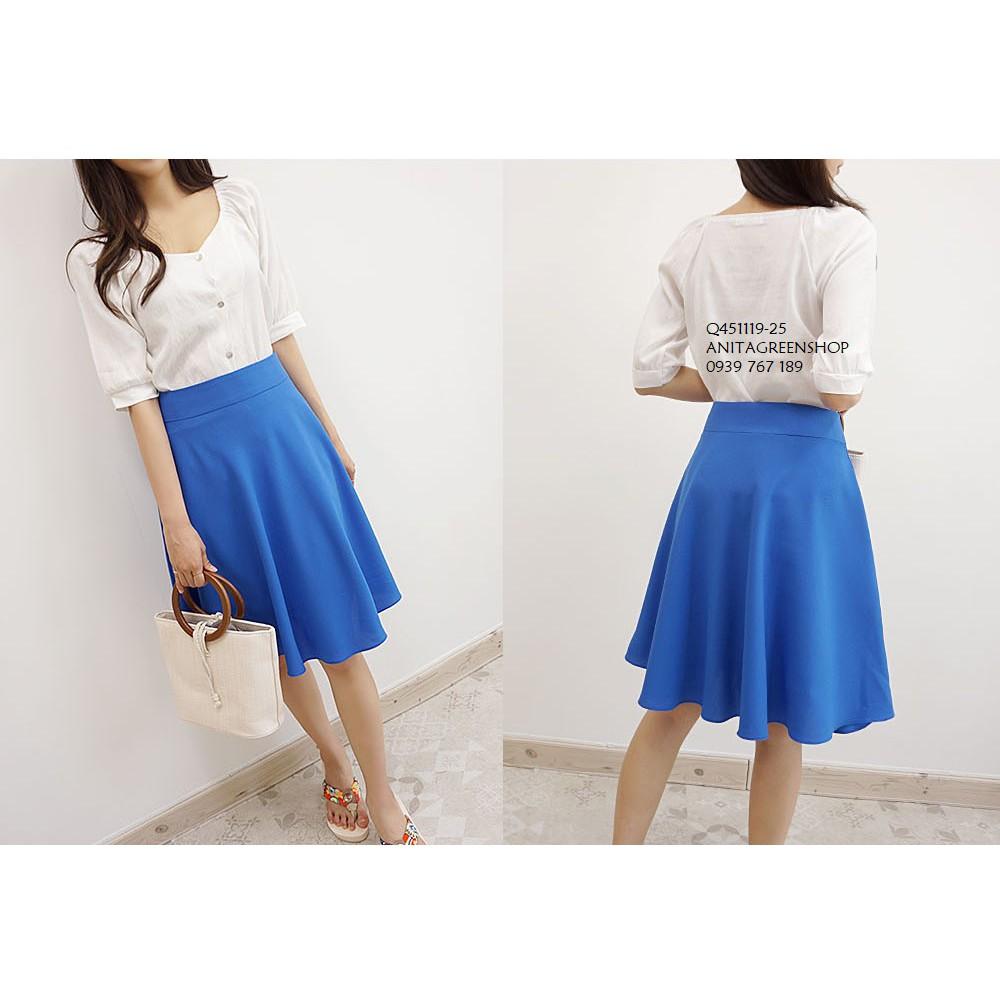 Q451119 CHÂN VÁY XÒE TRÒN CÔNG SỞ
