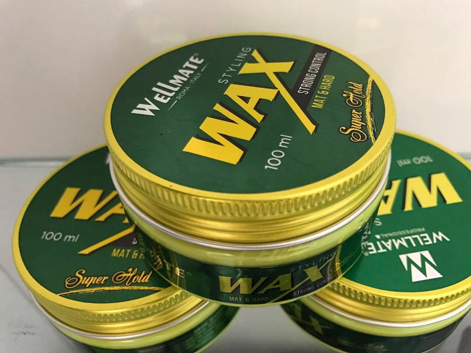 Wax Tóc Nam Wellmate Styling Strong (Tem Xanh) 100ml