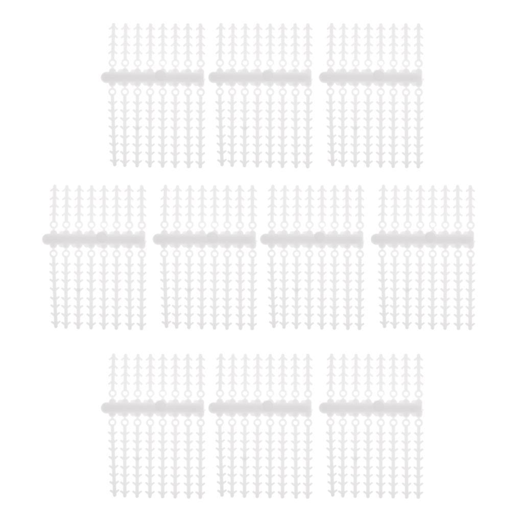 10pcs  Plastic  Boilie  Stopper  Hair  Rig  Extender  Bait