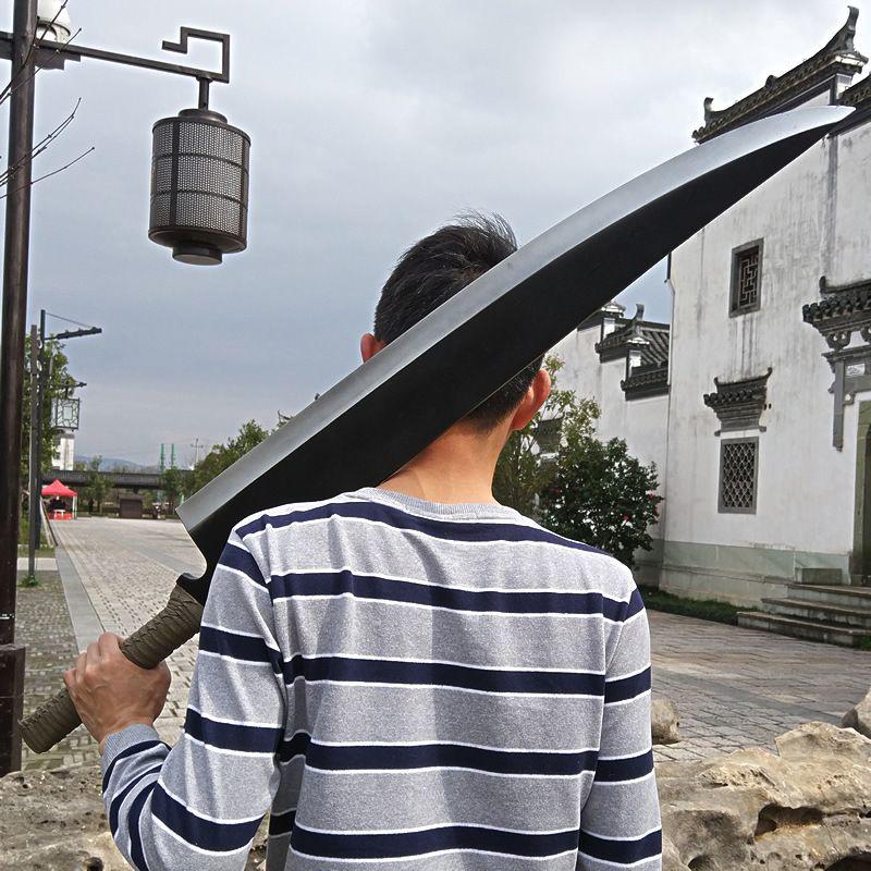 (Có sẵn) Đạo cụ Cosplay Ichigo trong Bleach Thanh Nodachi dài 108cm bằng chất liệu PU cực kỳ bền
