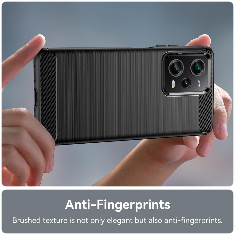 Ốp lưng cho Xiaomi Redmi Note 12 Pro silicone mềm Carbone phay xước chống sốc chống vân tay