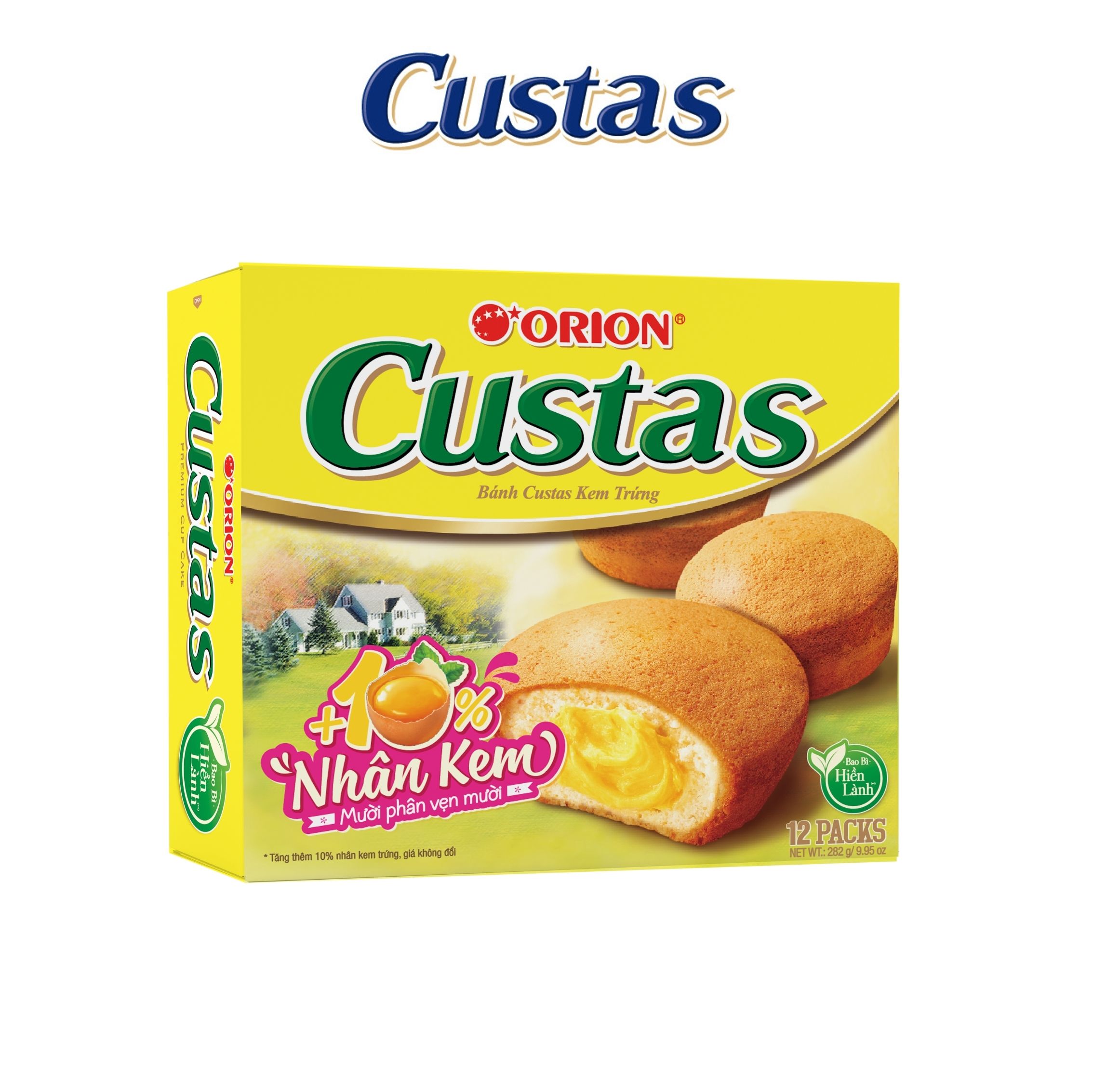 Bánh Custas Hộp 12 Cái